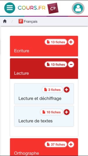 Cours.fr CP(圖2)-速報App