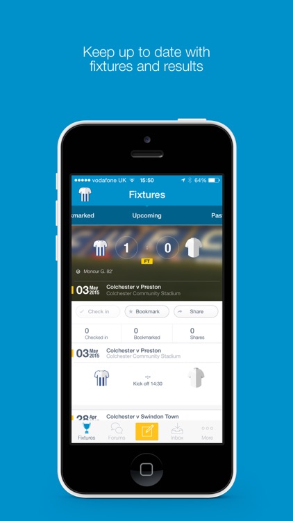 Fan App for Colchester United FC