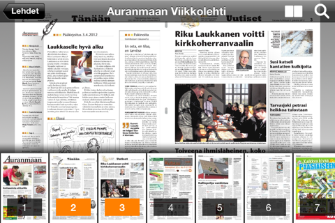 Auranmaan Viikkolehti screenshot 4