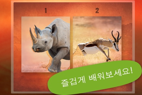 Play with Wildlife Safari Animals Jigsaw Game photo for toddlers and preschoolers screenshot 2