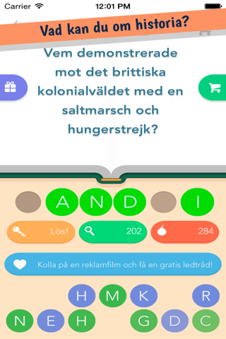 History Quiz - A Trivia Game About Famous People, Places and Events screenshot 2