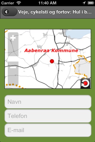 Aabenraa Kommune – Giv et tip screenshot 2