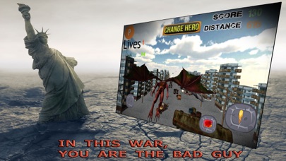 How to cancel & delete Clash Of Gargoyle 3D - An Epic Deamon War Against Earth's Air Force Fighter Jet (Free Arcade Version) from iphone & ipad 3