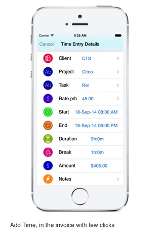 Mileage and Time Tracker screenshot 3