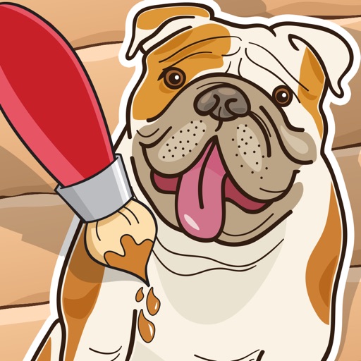 Dog Coloring Book for Children: Learn to draw and color dogs and puppies iOS App