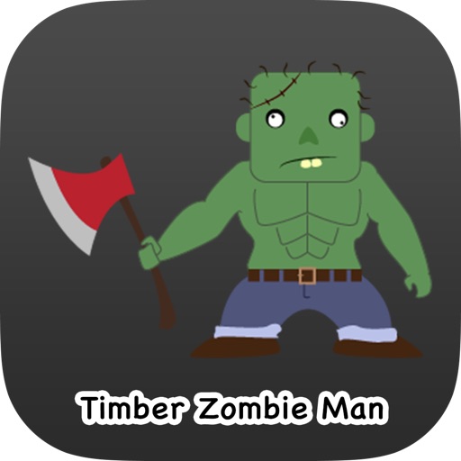 Timber Zombie Man Cut the Wood Icon