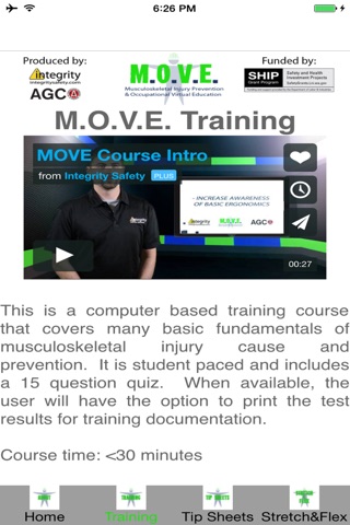 M.O.V.E. Musculoskeletal Injury Prevention screenshot 2