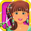 Fun Kids Hair Spa Free - Salon Pou Makeover Games for Girls