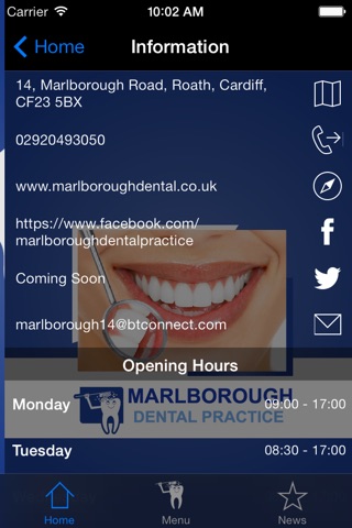 Marlborough Dental Practice screenshot 2