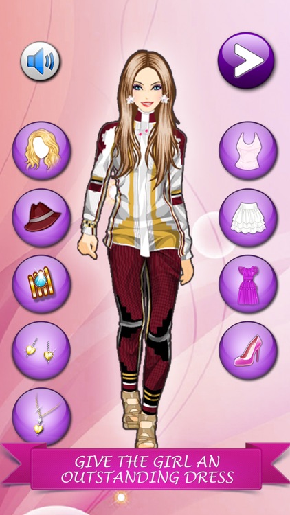 Dressup! Olympic Girl Makeover - Fashion makeover game for girls and kids about a real star girl