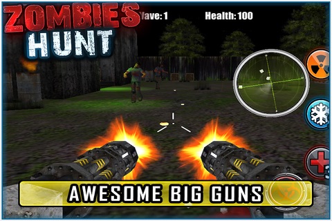 Zombies Hunt ( shooting and killing 3D game ) screenshot 3