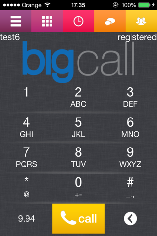 BigCall Dialer screenshot 2