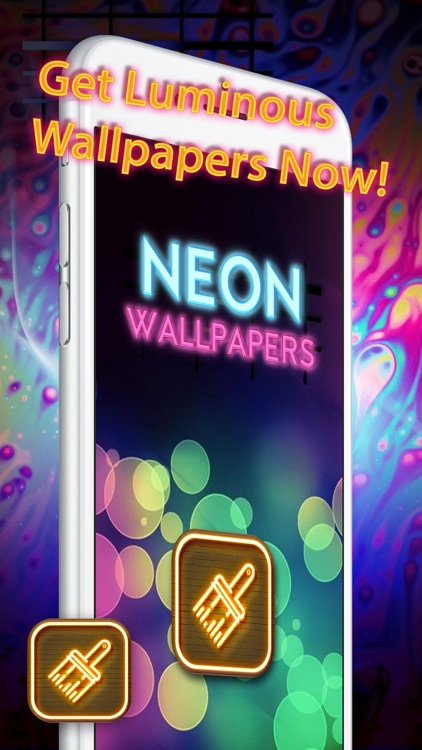 Cool Neon Wallpapers – Glowing and Sparkling Background.s for Retina Home Screen Free screenshot-4