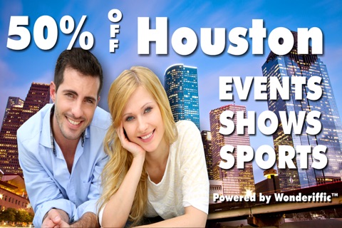 50% Off Houston Shows, Events, Attractions, & Sports Guide by Wonderiffic ® screenshot 2
