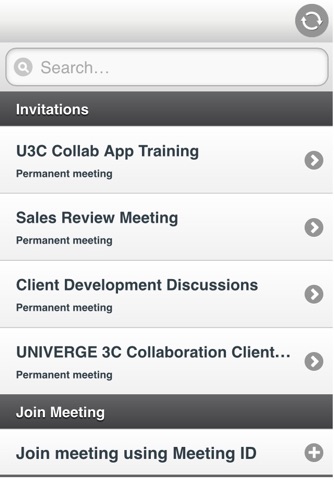 UNIVERGE 3C Collaboration Client screenshot 2