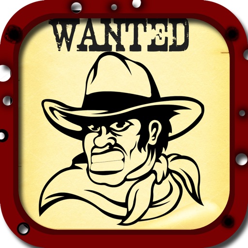 Wanted Poster Pro Photo Booth - Take Reward Mug Shots For The Most Wanted Outlaws Icon