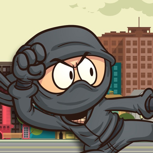 A Super Ninja in Flappy City Game Full Version icon