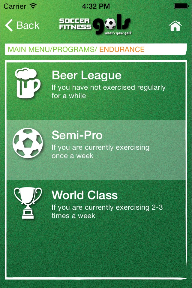 Soccer Fitness Gols screenshot 4