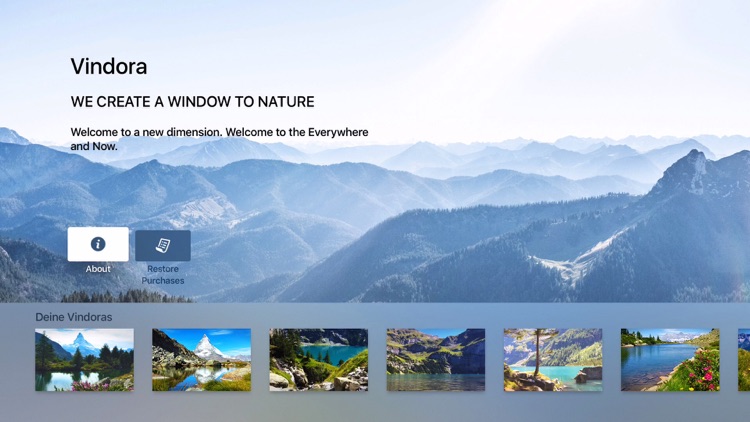 Vindora - Relaxing Alpine Ambient Video Wallpapers for Meditation & Wellness