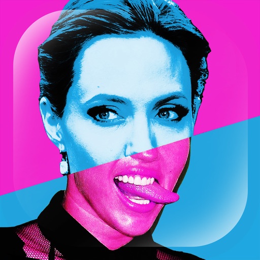 Guess Celebrity Mashup: a challenging trivia quiz game Icon