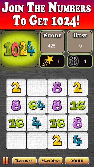 How to cancel & delete 1024 -The Little Brother of 2048, Free Puzzle Game from iphone & ipad 2