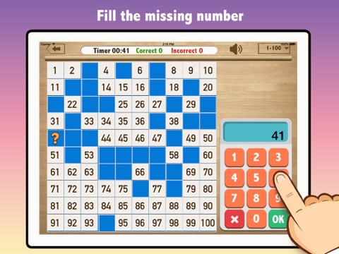 Montessori Hundred Board － Counting Numbers screenshot 4