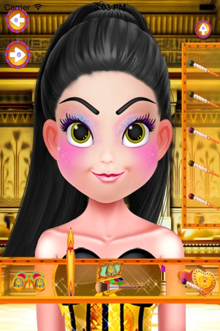 egyptian Girl Makeover - egypt princess screenshot 4