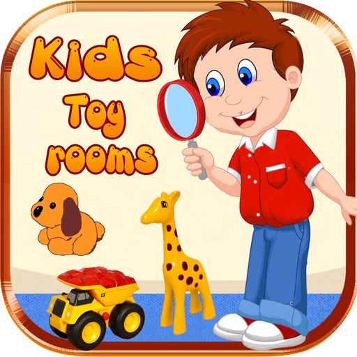 Hidden Objects in Kids toy Room iOS App