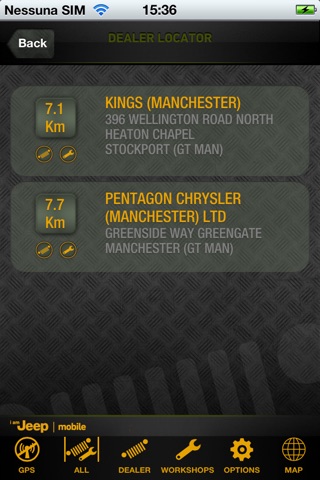 i am Jeep mobile screenshot 2