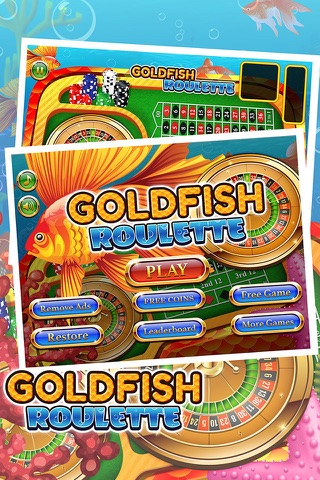 -777- Goldfish Roulette - Spin to Win! screenshot 2