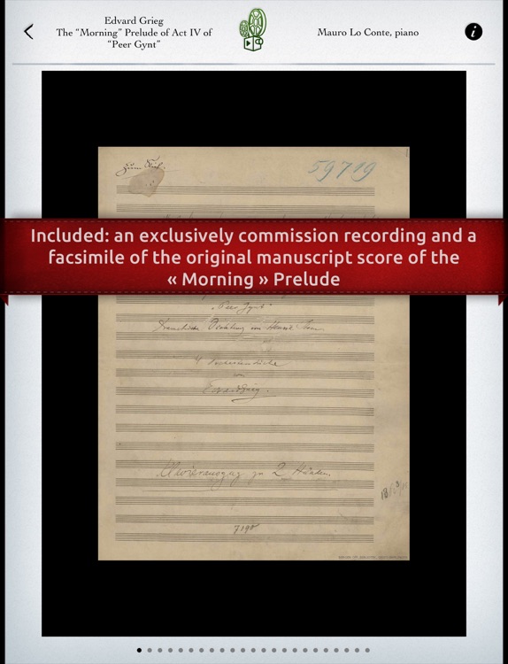Play Grieg – « Morning » Prelude (interactive piano sheet music) screenshot-4