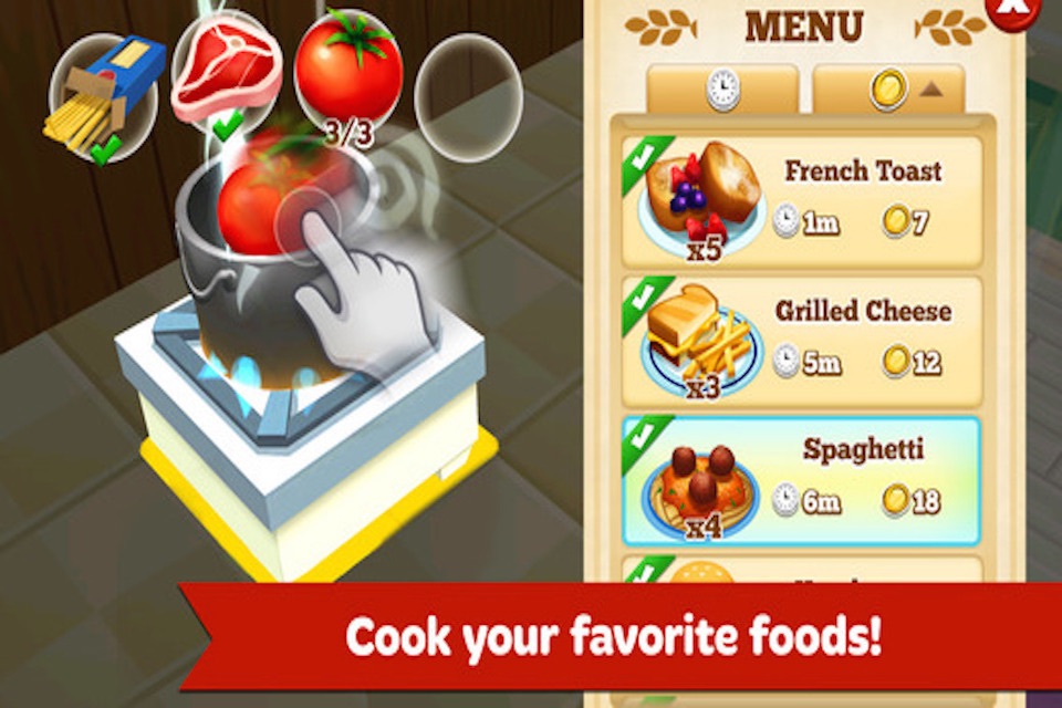 Food Shop - Restaurant Manager and Cooking Dinner screenshot 4