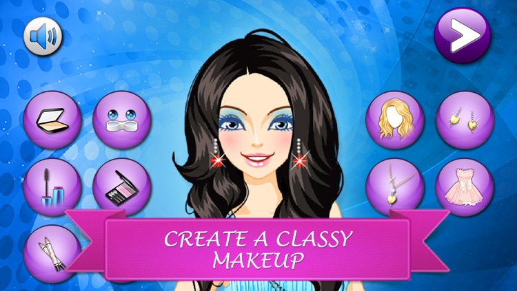 Makeup Studio - Latin Dance. Cute dress up game for girls.