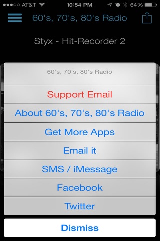 60's, 70's, 80's Radio screenshot 2
