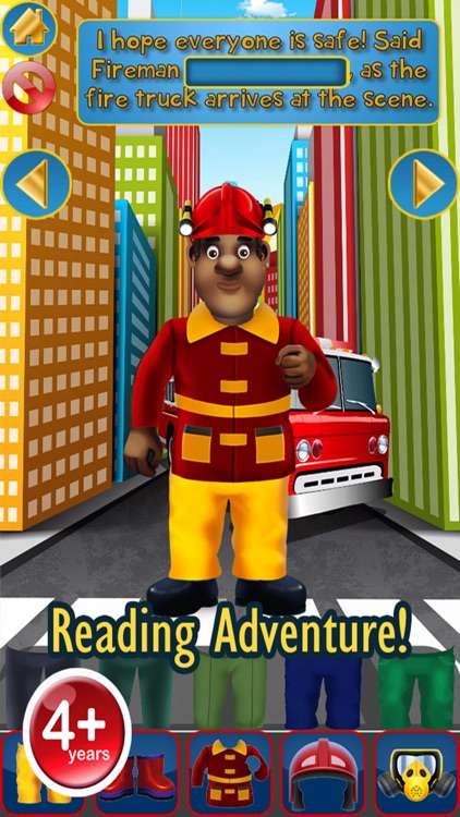 My Brave Fireman Rescue Design Storybook - Free Game