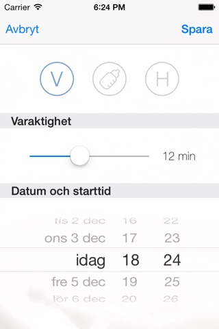 Ammapp - The simple nursing timer screenshot 2