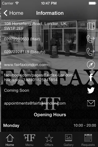 Fairfax London screenshot 3