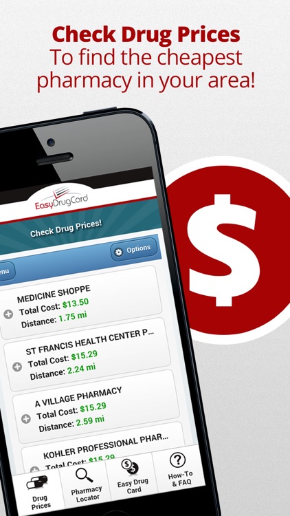 Easy Drug Card