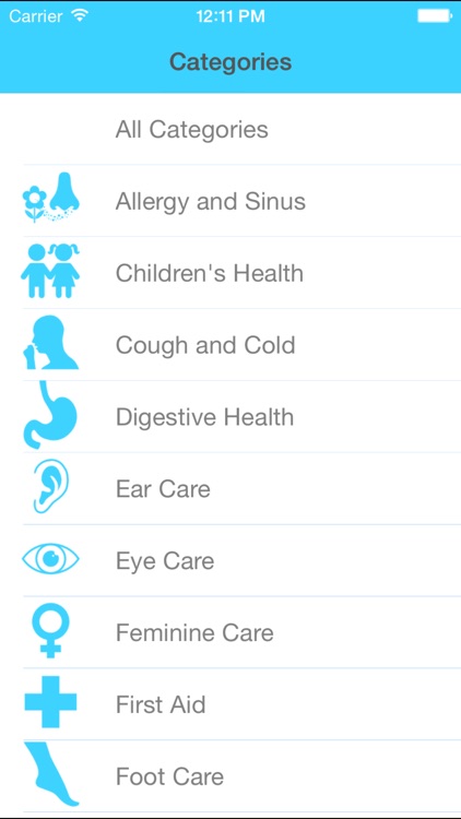 OTC Assistant - over the counter drugs by symptom, brand name, or ingredient