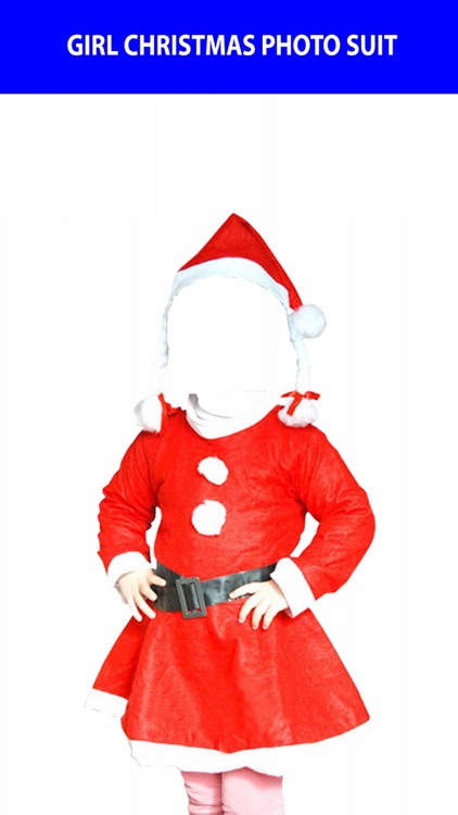 Girl Christmas Photo Suit