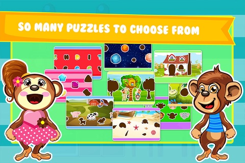 Kids Jigsaw Educational Puzzle - play my pre-school abc learning, numbers, counting quiz games for toddler screenshot 3