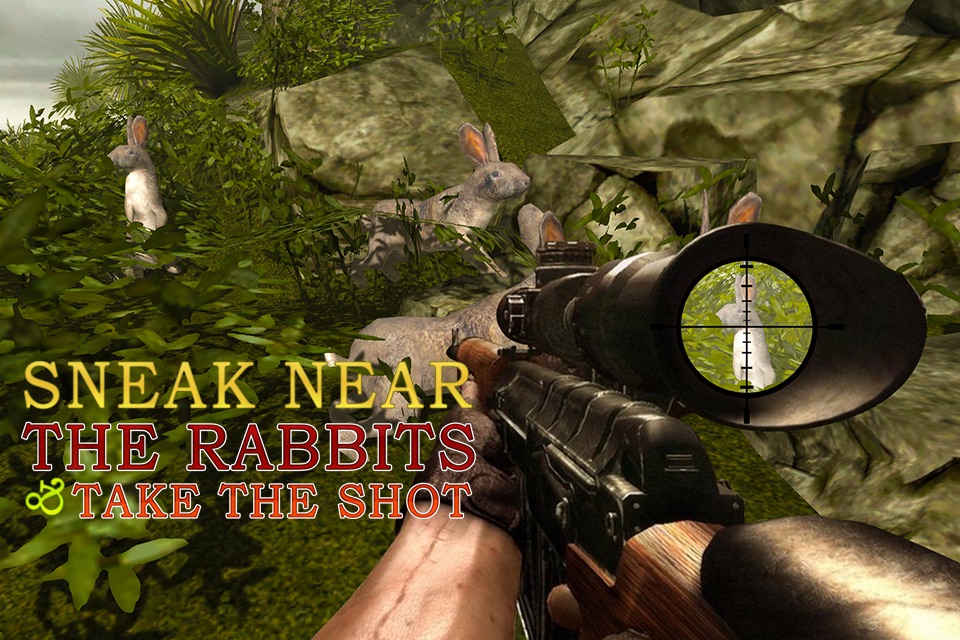 Wild Rabbit Hunter Simulator – Shoot jungle animals in this sniper simulation game screenshot 4