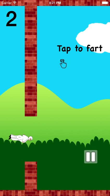 Flappy Farty Man - Free Wingsuit Flight Game