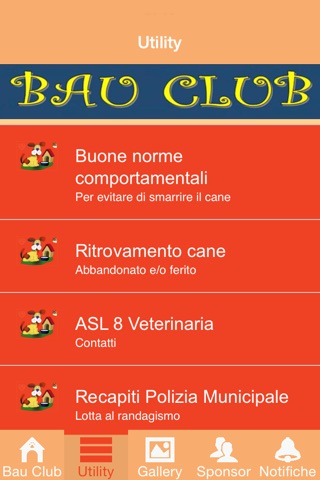 Bau Club App screenshot 2