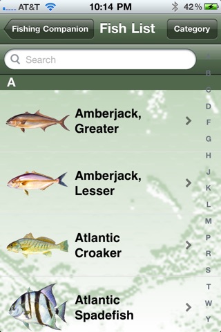 LA Saltwater Fishing Companion screenshot 2