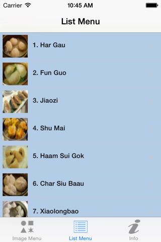 DimSumMenu - Dim Sum Menu Guide screenshot 2