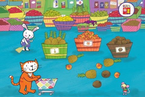 Poppy Cat Goes to the Market screenshot 2