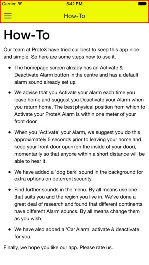 ProteX Imitation Home Alarm(圖5)-速報App