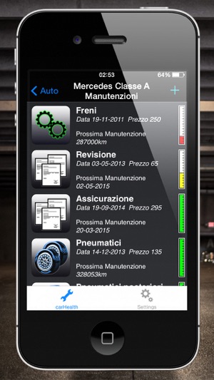 Manutenzioni Auto - CarHealth(圖2)-速報App