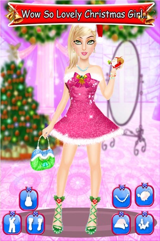 Christmas Glam Doll Salon screenshot 3